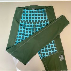 Topo Designs Sport Tight Grid Legging